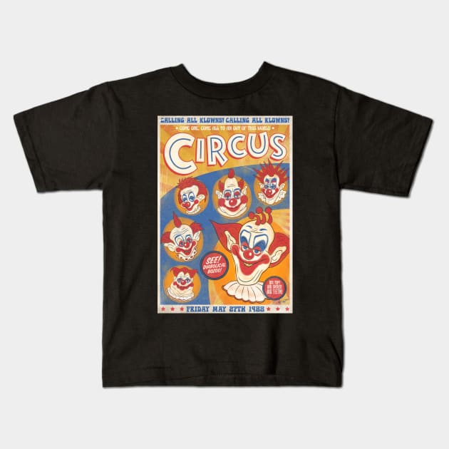 Killer Circus Kids T-Shirt by chrisraimoart